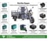 Грузовой электротрицикл Rutrike Круиз 60V/1000W синий 023371-2576 2