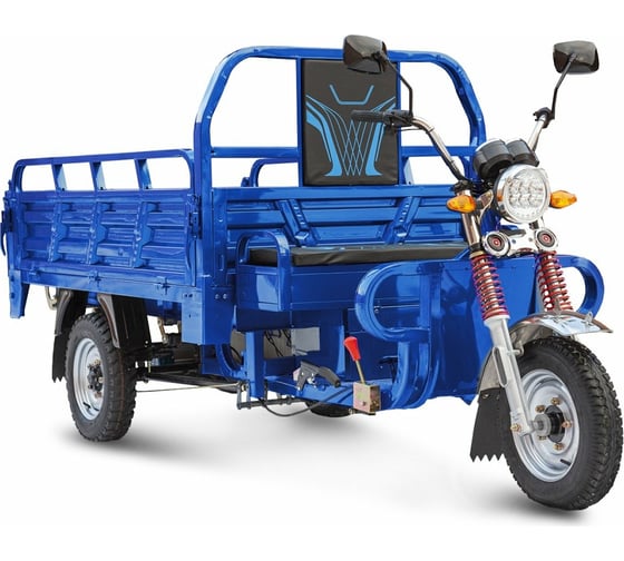 Грузовой электротрицикл Rutrike Титан 2000 60V1500W синий 023651-2594