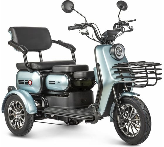 Трицикл Rutrike Патрон голубой 023260-2485