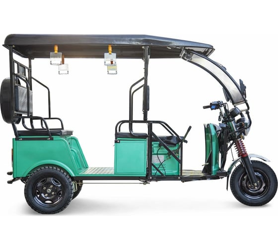 Трицикл Rutrike Рикша 60V1000W зеленый 022471-2239