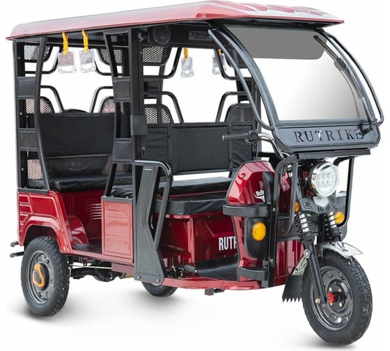Трицикл Rutrike Рикша 60V1000W красный 022471-2333 1