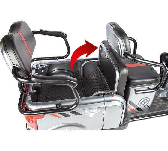 Трицикл Rutrike Экипаж красный 022469-2237