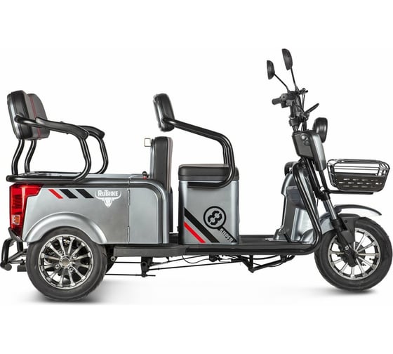 Трицикл Rutrike Экипаж серый 022469-2482