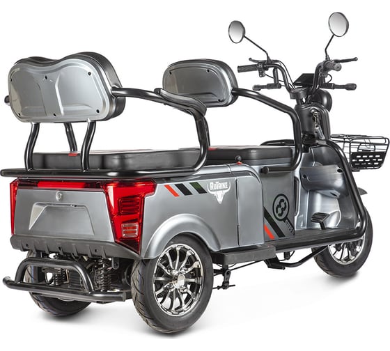 Трицикл Rutrike Экипаж серый 022469-2482