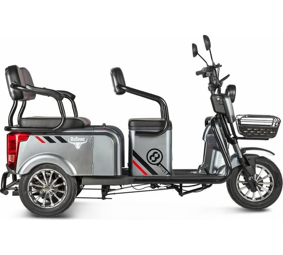 Трицикл Rutrike Экипаж серый 022469-2482