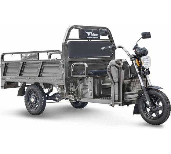 Грузовой электротрицикл Rutrike D4 1800 60V1500W темно-серый 023293-2495