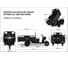 Грузовой электротрицикл Rutrike D4 1800 60V1500W черный 023293-2496 9