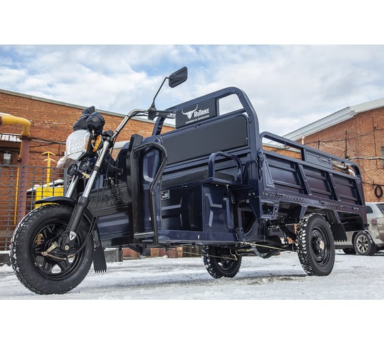 Грузовой электротрицикл Rutrike D4 1800 60V1500W синий 023293-2494
