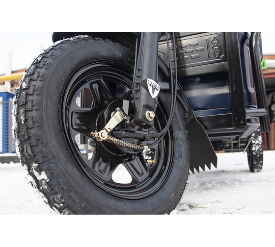 Грузовой электротрицикл Rutrike D4 1800 60V1500W синий 023293-2494