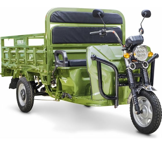 Грузовой электротрицикл Rutrike D4 NEXT II 60V1500W зеленый 024123-2626 1