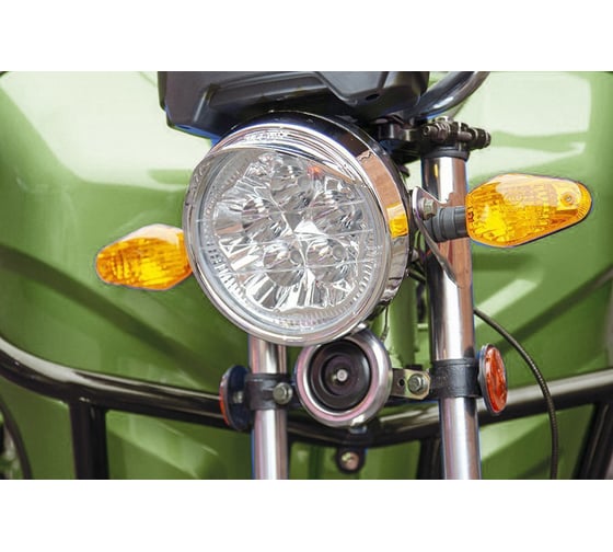 Грузовой электротрицикл Rutrike Вояж К 1300 60V800W зеленый-2643 023964-2643