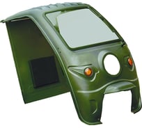 Кабина для грузового трицикла Rutrike темно-зеленый-2650 024172-2650