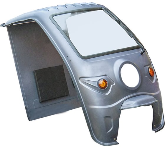 Кабина для грузового трицикла Rutrike Серый-2649 024172-2649