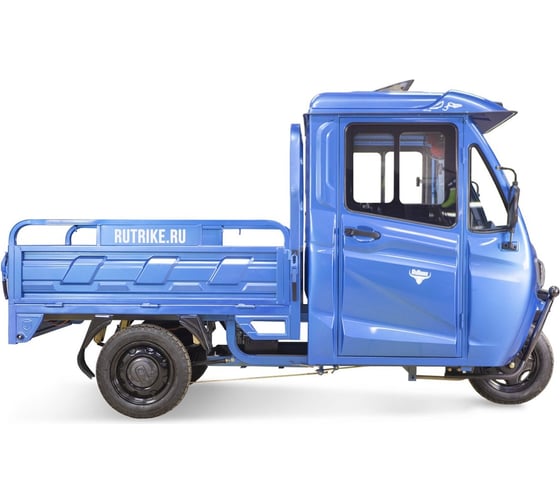 Грузовой электротрицикл Rutrike КАРГО Кабина 1500 60V1000W темно-синий-2652 022468-2652