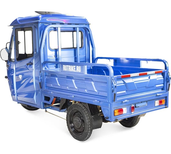 Грузовой электротрицикл Rutrike КАРГО Кабина 1500 60V1000W темно-синий-2652 022468-2652