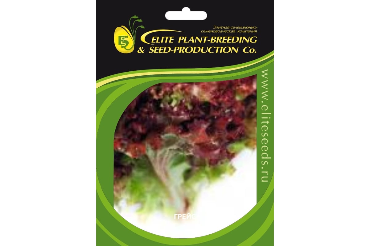 Грейс семена салата лоло-россо красного 20 г ЭС мини ELITE PLANT ...