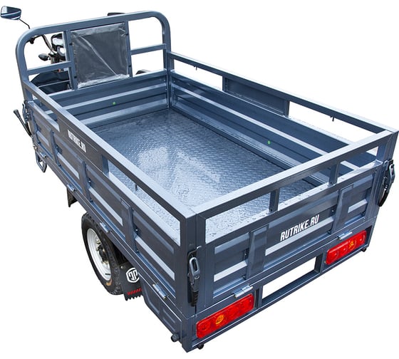 Грузовой электротрицикл Rutrike Титан NEXT 2000 60V1500W Серый-2642 023965-2642