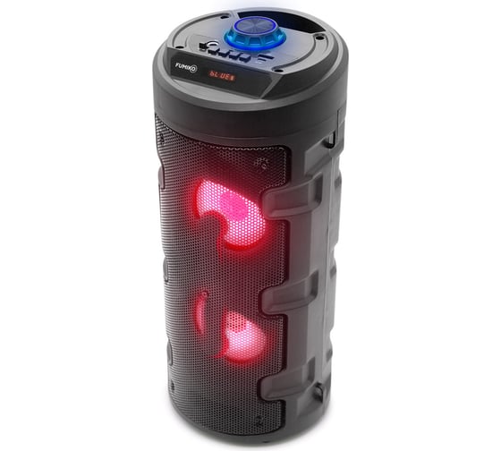 Портативная колонка FUMIKO DEKKER подсветка микрофон черная FBS21-01