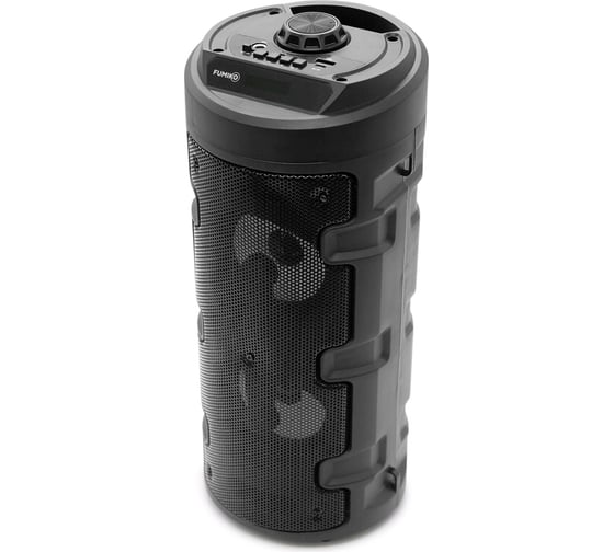 Портативная колонка FUMIKO DEKKER подсветка микрофон черная FBS21-01