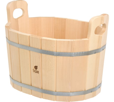 Ушат Банные штучки Шайка 30 л, овал, липа 3658