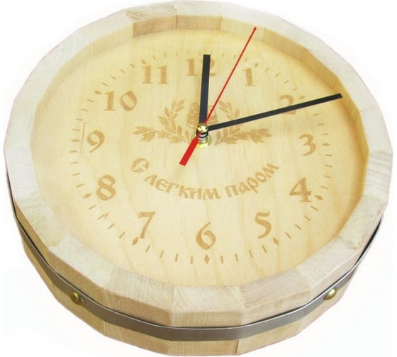 Часы для бани OBSI 25*25 130008