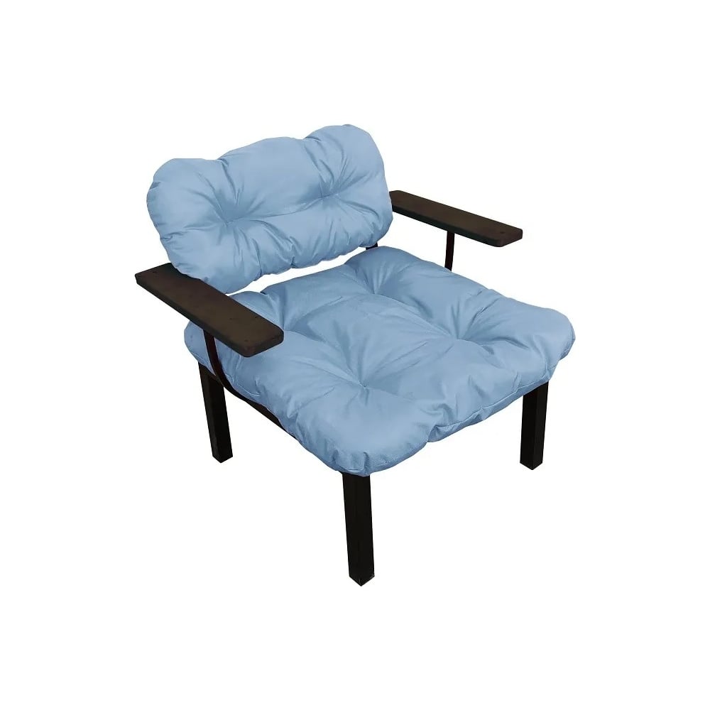 Кресло ООО Макс Мастер Дачное, серая подушка 12150609 - выгодная цена .