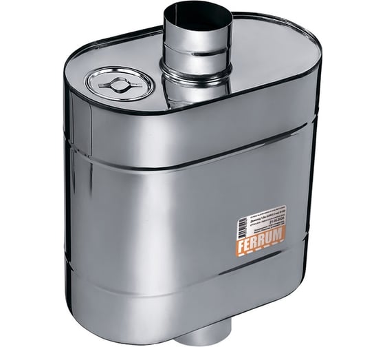 Бак FERRUM Комфорт AISI 201 1 0 эллиптический с трубой 70 л ф 115 шт f0713 1