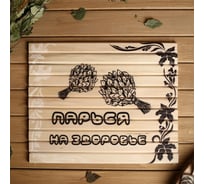 Сидушка Добропаровъ Парься на здоровье 32x39см 3543374