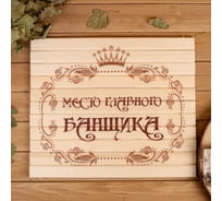 Сидушка Добропаровъ Место главного банщика 32x39см 3543378