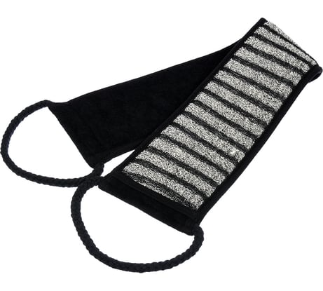 Мочалка с ручками Банные Штучки Мужская лента, 10х74 см, 41264