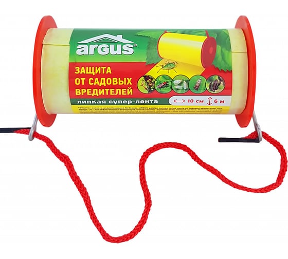 Клеевая ловушка для мух ARGUS ролик 6 метров на 10 см AR31