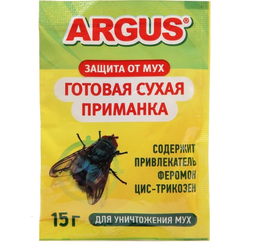 Готовая приманка от мух ARGUS 15гр 4607005680334 1