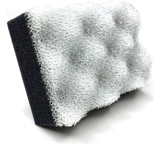 Губка для тела EUROHOUSE Black for Men 140x100x55 мм 14630