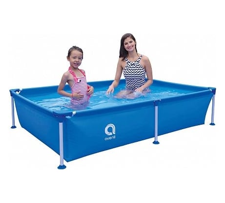 Прямоугольный бассейн Avenli со стальным каркасом, 1.88мх1.27мх42cм 17803 104375