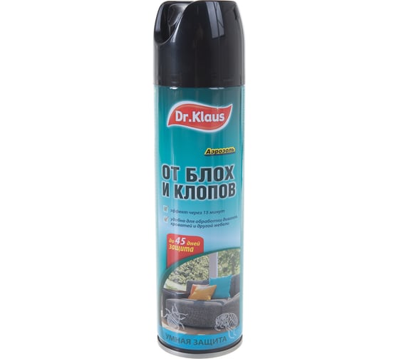 Аэрозоль от клопов блох и других насекомых Dr.Klaus 300 мл DK06400072