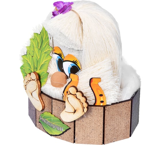 Оберег Банные Штучки Банник благополучия 10х8х11.5 см 32653 1