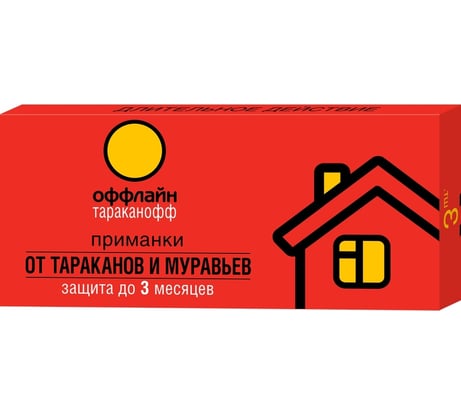 Приманки от тараканов Тараканофф 3 шт. OF05020201