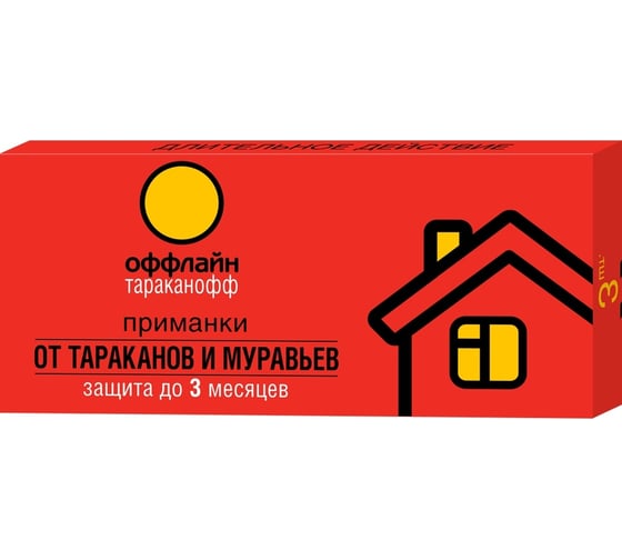 Приманки от тараканов Тараканофф 3 шт. OF05020201