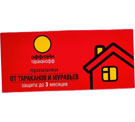 Приманки от тараканов Тараканофф 3 шт. OF05020201