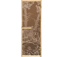 Дверь из стекла Банные Штучки Мишки 34010