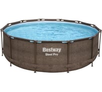 Каркасный бассейн Bestway 305x100 см, Ротанг 6148 л 5617P BW