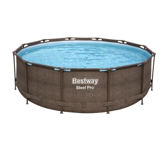 Каркасный бассейн Bestway 305x100 см, Ротанг 6148 л 5617P BW 1