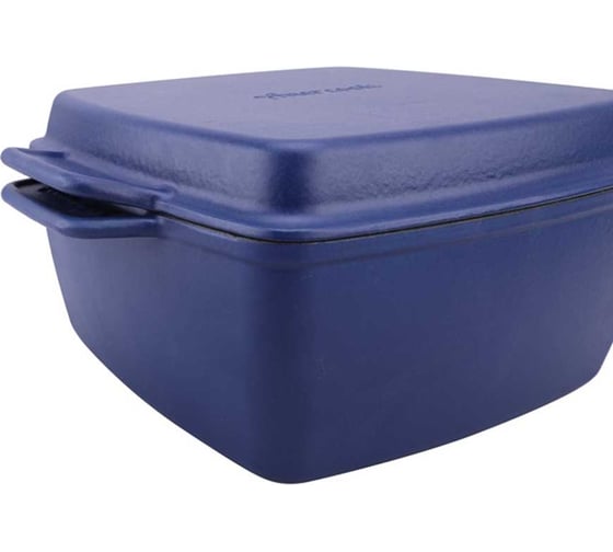 Казан с крышкой AMERCOOK квадратный 24 см, серия le pluriel ii AC0112805.24PE