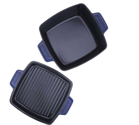 Казан с крышкой AMERCOOK квадратный 24 см, серия le pluriel ii AC0112805.24PE
