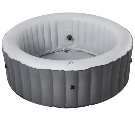 СПА-бассейн MSpa 180x70см Pebble 700л, круглый, аэромассаж LR042U-GR