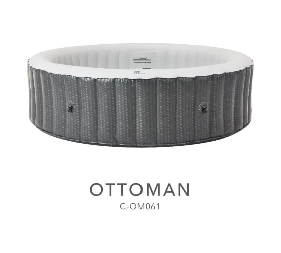 СПА-бассейн MSpa 204x70см Ottoman 930л, круглый, аэромассаж C-OM062