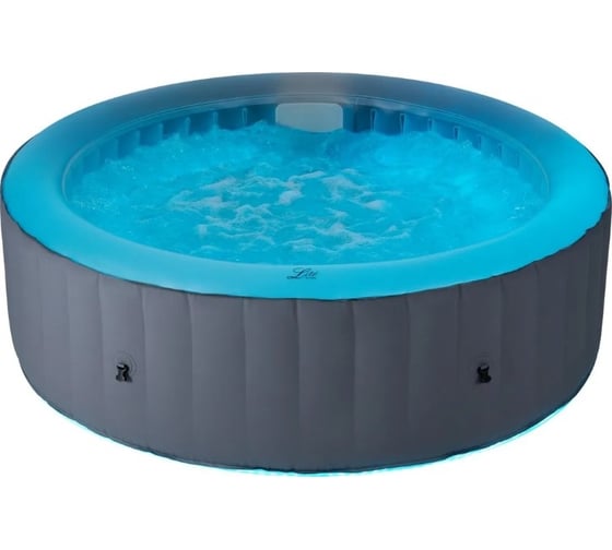 СПА-бассейн MSpa 180x70см Glow 700л, круглый, аэромассаж, Led-подсветка LR042U-GL