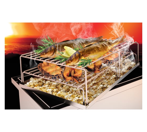 Двухъярусная коптильня GRILLUX Smoky Proof Large ВЗР1721