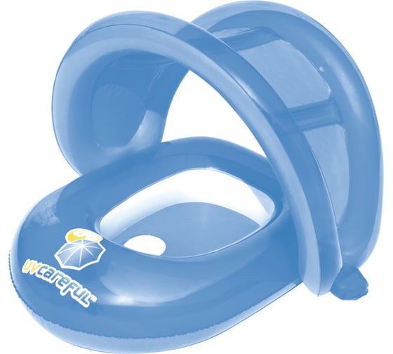 Лодочка с отверстиями для ног и тентом Bestway 80х85 см 34091 BW 008769