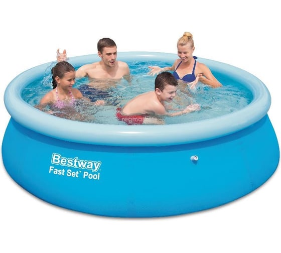Бассейн с надувным бортом Bestway 198х51 см, 1126 л 57252 BW 030871 1